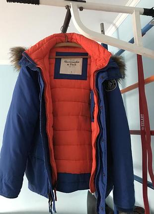 Куртка пуховик abercrombie&amp;fitch
