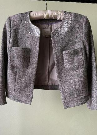 Укороченный стильный пиджак loft size xs. цена до 20.03 🔥
