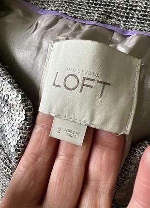Укорочений стильний піджак loft size xs. ціна до 20.03 🔥4 фото