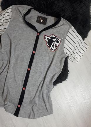 Стильная футболка в спортивном стиле, футболка с принтом, футболка в бейсбольном стиле4 фото