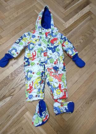 Комбинезон теплый chicco (68)