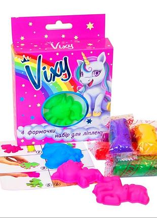 Набір для творчості "vixy" (укр) у кор. 14*3,2*10,8см, україна, тм стратег(33шт)