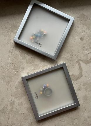 Комплект swatch серьги и кольца2 фото