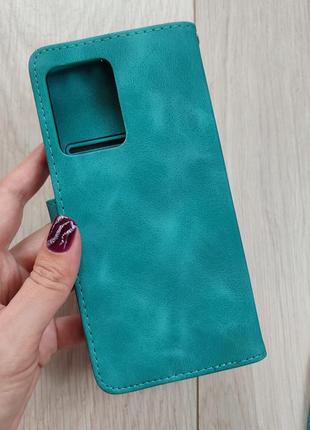 Чехол для xiaomi redmi note 12 pro магнитная застежка, силиконовый бампер.7 фото