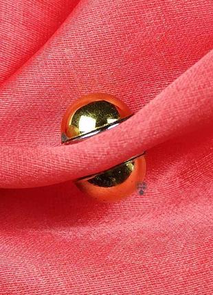 Магнітна брошка затискач кріплення для шарфа хустки кардігана золота нова