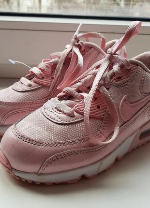 Фірмові шкіряні кросівки мерехтливої кольору nike airmax (original).3 фото