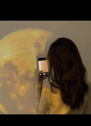 Проектор світильник місяць1 фото
