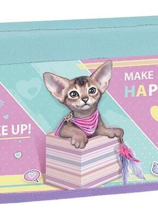 Пенал подвійний картон kidis, серія kitty_cat