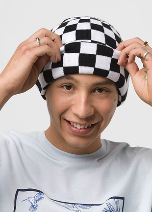Венс шапка vans, all checkers ванс