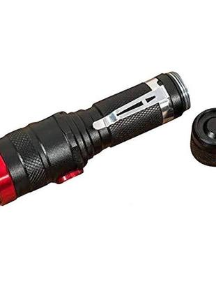 Ліхтарик тактичний ручний bailong bl-736-t6, світлодіодний ліхтарик ручний акумуляторний портативний6 фото