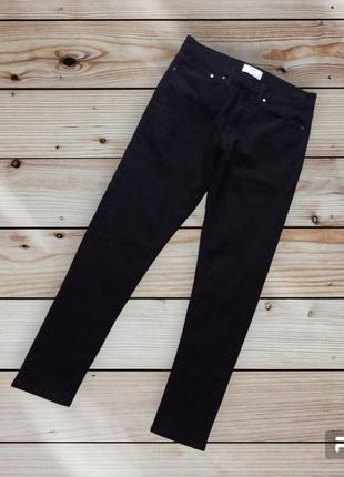 Черные стрейчевые джинсы 50р.1 фото