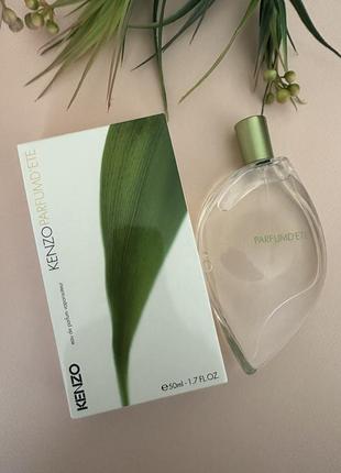 Kenzo parfum d`ete парфюмированная вода оригинал!8 фото