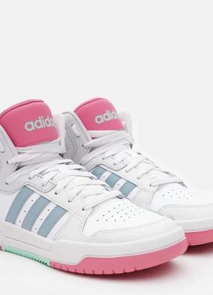 Оригінальні жіночі черевики adidas entrap mid gz6809 40.5р (7uk) 25.5 см white