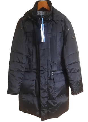 Куртка пуховик подовжена 48p.,  l, xl, mirage pro-tex