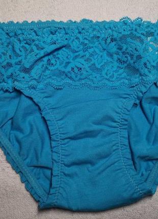 Новые трусы gilly hicks hollister, р. s, кружево, хлопок