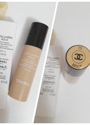 Chanel vitalumiere zara тональний крем # 10 beige