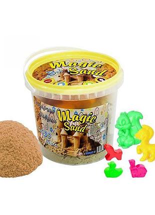 Кінетичний пісок magik sand, 1кг, відро, класика, україна, тм стратег (6шт)