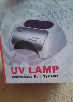 Лампа для сушки ногтей uv lamp ccfl led 48 вт4 фото