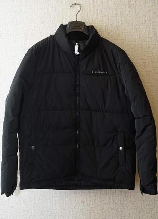 Мужская зимняя куртка john стрижкаmond черного цвета