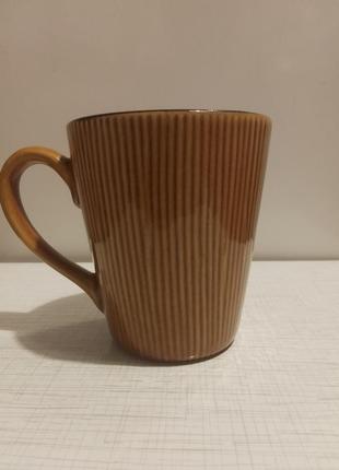 Чашка кофейного цвета1 фото