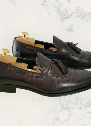 Suitsupply leather loafers мужские кожаные лоферы4 фото