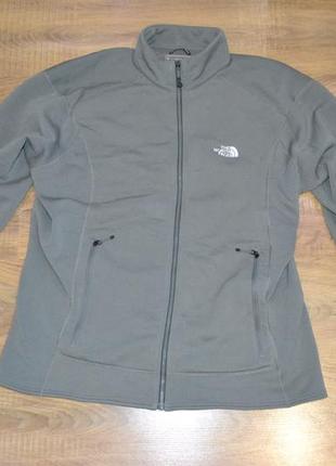 The north face xl кофта спортивна фліска оригінал зипка