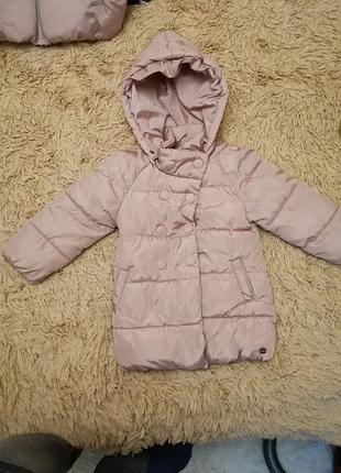 Красивая и теплая куртка пальто сильное модное удобное2 фото