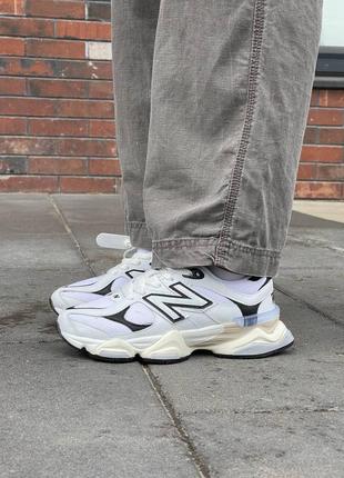 Кроссовки new balance 9060 «white black’