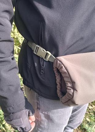 Муфта для всу з додатковим підігрівом/ мужская муфта для рук с подогревом usb от power bank