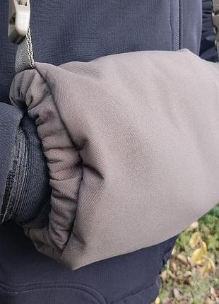 Муфта для всу з додатковим підігрівом/ мужская муфта для рук с подогревом usb от power bank