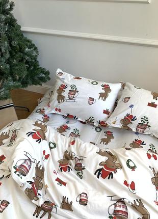 Теплая байковая постель