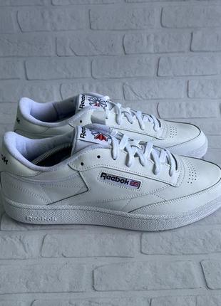 Чоловічі кросівки reebok classic club c 85 кроссовки кеды 47 оригинал