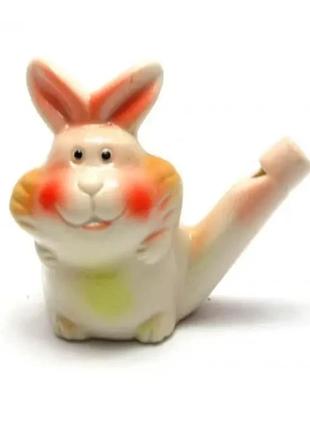 Свистулька керамическая "кролик" (6,5х8х3,5 см)