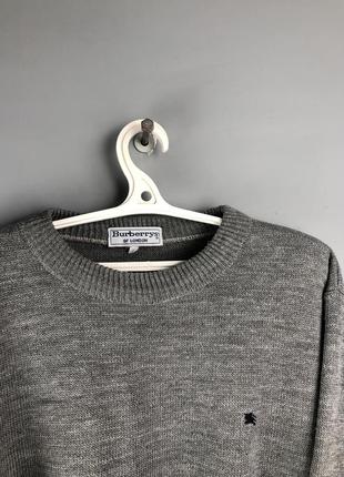Винтажный женский свитер burberry7 фото