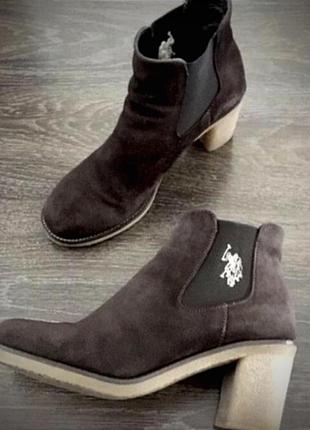 🌹u.s.polo assn original, prada, hermes,челси на каблуке, ugg,nike, loro piana, prada, ugg, hermes, prada, ботинки, зимние сапоги,