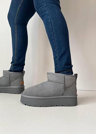 Ботинки женские осень — зима с мехом