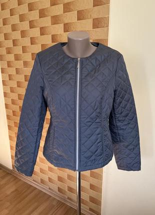 Женская 48- 50 размер ветровка демисезонная куртка короткая5 фото
