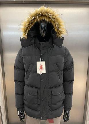 Брендовая куртка в стиле moncler на еврозима мужская качественная премиум люксовая стильная монклер2 фото