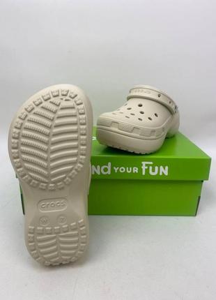 Утепленные кроксы crocs classic platform lined на платформе р. 36-402 фото