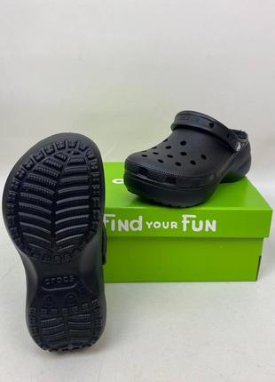 Утеплені крокси crocs classic platform lined на платформі р. 36-409 фото