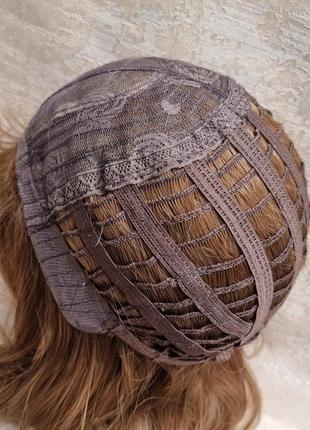 Парик под натуральный русый волос термопарик русый короткий