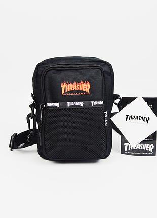 Сумка thrasher месенджер трешер бананка трашер