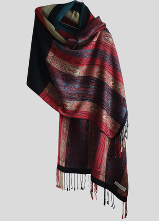 Палантин, шарф из шерсти и хлопка    bollywoodschal