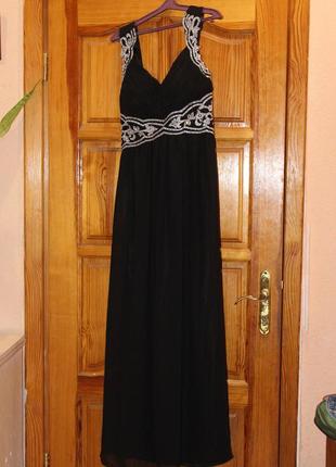Шикарное вечернее платье в пол quiz