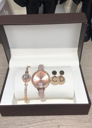Подарочный набор michael kors bracelet часы2 фото