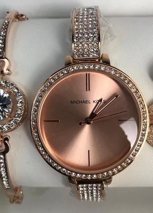 Подарочный набор michael kors bracelet часы3 фото