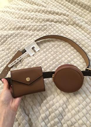 Пояс michael kors с кошельками