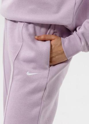 Спортивные штаны женские nike w nsw essntl clctn flc pant dq5098-530 оригинал4 фото