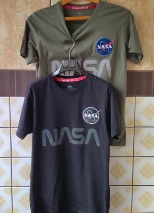 Две футболки Alpha industries футболка