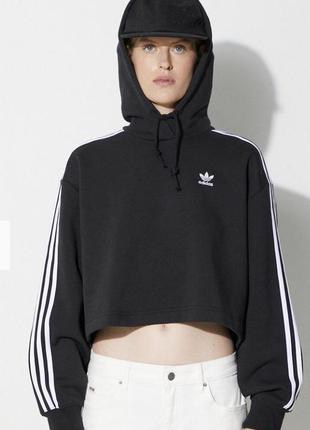 Укороченное худи adidas оригинал